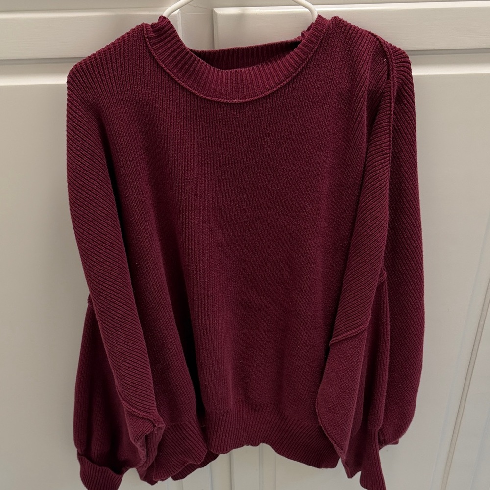 Free People oversized sweater